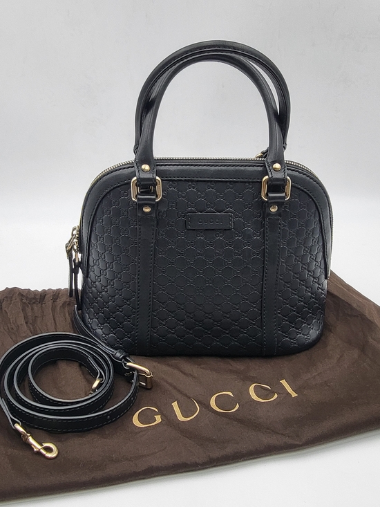 Gucci Handbags - GUCCI Microguccissima Mini Dome Bag Black..Authentic..